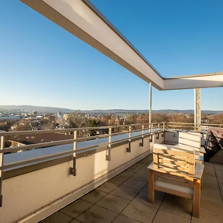 Penthouse I Dachterrasse I Tiefgaragenstellplatz I Nahe Bhf, Joho, Brita-arena شقة